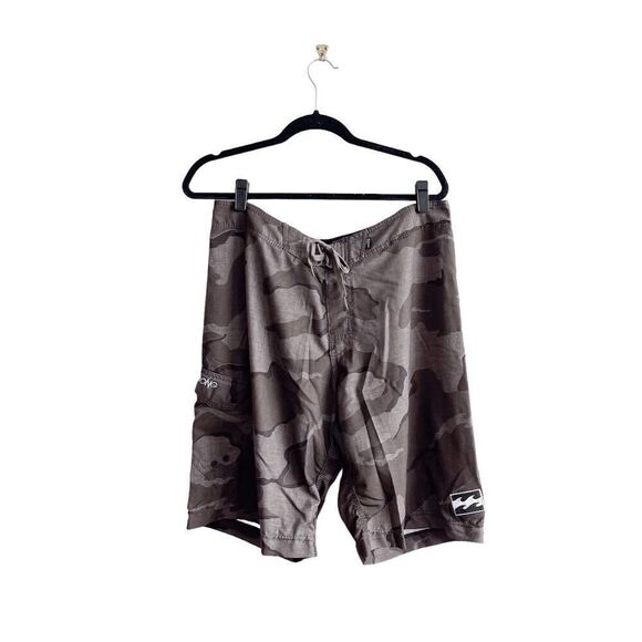 Billabong Mens Platinum Stretch Recycler Hydrostretch Board Shorts Camo Size 34 - Picture 1 of 8